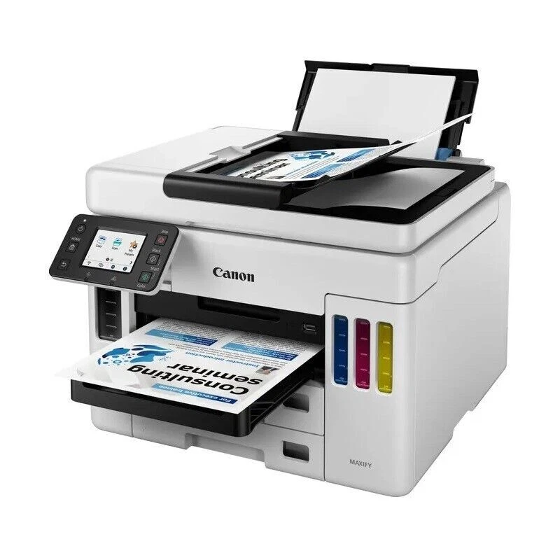 Canon MAXIFY GX7050 Stampante Multifunzione a Getto d'Inchiostro a Colori