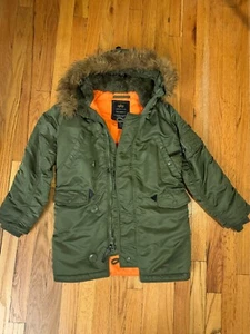 Alpha Industries Jacket Youth Medium 10-12 - Picture 1 of 3
