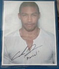 THE VAMPIRE DIARIES PP SIGNED  laminated PRINT Charles Michael Davis