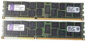 Kingston KTH-PL313LV/16G 1333MHz DDR3 32GB 2 x 16GB ECC RDIMM Server RAM - Bild 1 von 1