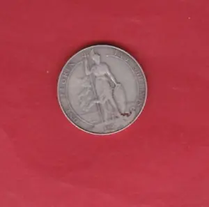 1906 EDWARD VII SILVER FLORIN COIN IN USED FINE CONDITION. - Picture 1 of 2