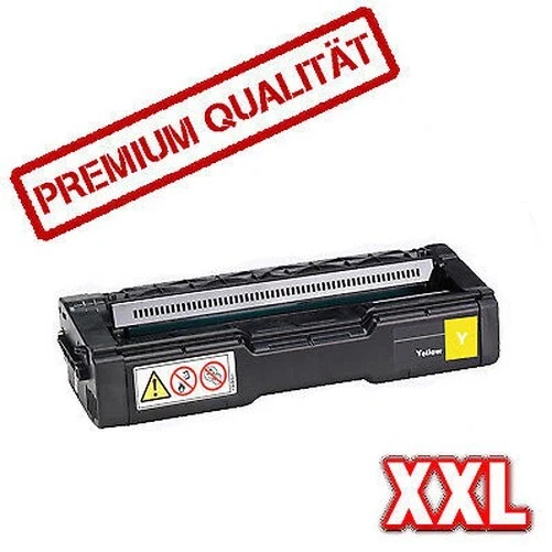 Toner Compatibile per Ricoh Aficio Sp C220A C220S C221N C222DN C240 Dn Sf Giallo - Immagine 1 di 1