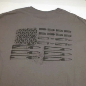 Sportsman's Warehouse USA AMERIKA FLAGGE KUGEL GUN HUNT TEE T-SHIRT Herren XL grau  - Bild 1 von 4