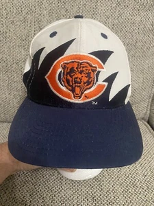 Vintage Chicago Bears Logo 7 Haifischknopflasche siehe Bilder für Zustand - Bild 1 von 8