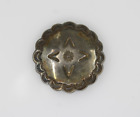 Vintage Native American Sterling Silver 1.50" Pendant Brooch Pin 11.7 Grams
