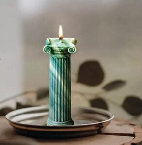 Roman Column Mould Silicone Candle Ancient Greek Pillars Handmade Gift Wedding