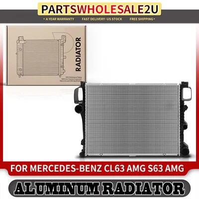 Radiator without Oil Cooler for Mercedes-Benz CL550 CL63 AMG S550 S63 AMG S600 - Image 1 of 4