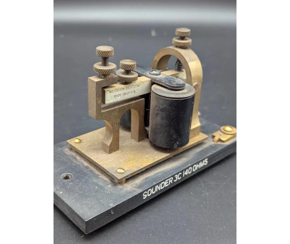 Western Electric Vintage 3C 140-Ohm Telegraph Sounder!  Good Condition Free Ship - Image 1 of 1