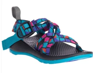 Chaco ZX1 Ecotread Big Kinder/Damen J180264 Break türkis Größe 6M - Bild 1 von 10