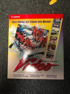Canon Video Home Edition CD-Rom PC Windows 95/98/2000 - Picture 1 of 1