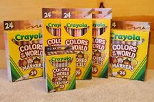 CRAYOLA Colors of the World Sets Crayons Markers Colored Pencils Multicultural