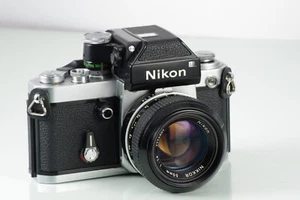 PREMIUM CLASSIC NIKON F2 Photomic + NIKKOR F1.4 50 CLA PHOTOMIC DP-1 TESTED - Picture 1 of 11