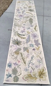 IVORY / MULTI 2'-6" X 12' Back Stain Rug, Reduced Price 1172706550 HK178A-212 - Picture 1 of 4