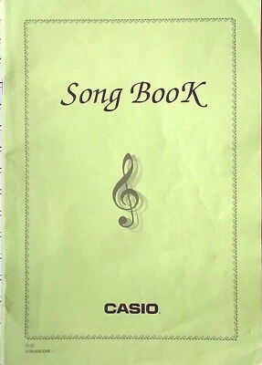 Original Casio Song Music Book for LK-30 Lighting Keyboard, 80 Songs, 80 Pages. - Image 1 of 3