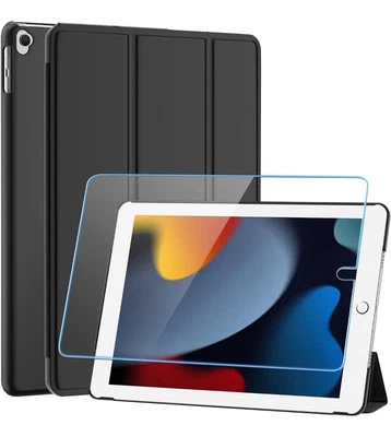 For 10.2 Inch Ipad 9Th Generation Case 2021, w/ Glass Screen Protector - Image 1 of 4
