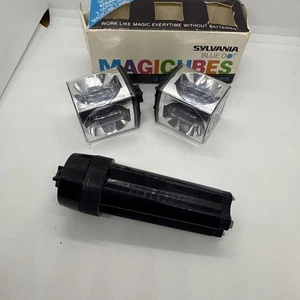 Kodak MagicCube Extended with (2) Sylvania Blue Dot MAGICUBES - (c. 1970s) - Picture 1 of 9