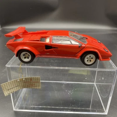 Franklin Mint 1985 Красный Lamborghini Countach 5000 1/24 Литой 1991 с Коробкой Редкий - Изображение 1 из 4