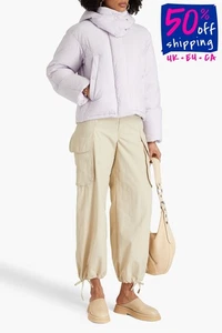 RRP€550 THEORY Down Puffer Jacket Size XS Padded Removable Hood - Picture 1 of 6