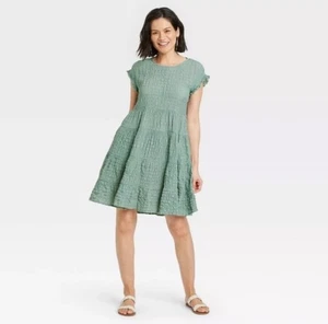 Knox Rose Babydoll Tiered Dress Size XS Womens  - Picture 1 of 9