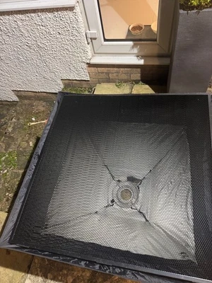 BRONCOLOR PULSOFLEX EM SOFTBOX 80X80CM RIGID HONEYCOMB GRID - Image 1 of 4