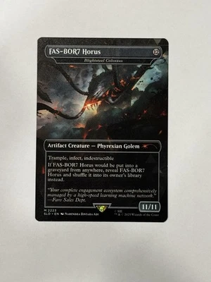 FAS-BOR7 Horus - Blightsteel Colossus Secret Lair Drop Regular - Image 1 of 2