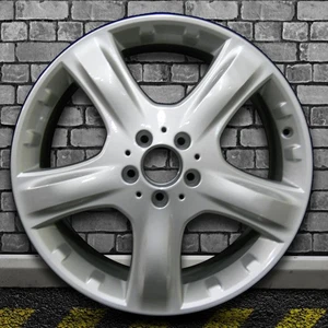Full Face Bright Fine Silver OEM Wheel for 2007-2008 Mercedes R350 - 19x8 - Picture 1 of 3