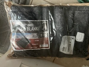 1 Wool Blanket Outdoor Cover Military Camping Survival Warm 51"x80" 2lbs Large - Picture 1 of 4
