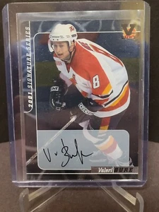 00-01 BAP Signature Series Autographs #2 Valeri Bure SP (In The Game) - Picture 1 of 2