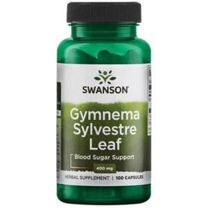 SWANSON Gymnema Sylvestre Leaf 400mg 100-500 Kapseln  *VERSAND WELTWEIT* - Bild 1 von 1