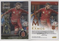 2015-16 Panini Select Ultimate Team Camo Prizm /249 Sergio Ramos #6