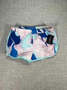 Ideology Shorts Kids 4T Blue Pink Outdoor Running Play Movement Classic - Picture 1 of 8