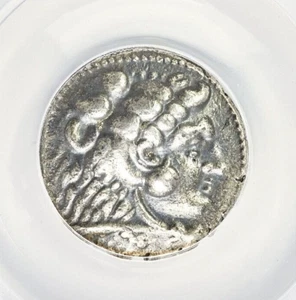 336-323 BC MACEDONIAN ALEXANDER III THE GREAT AR TETRADRACHM (24MM, 5H) ANACS VF - Picture 1 of 4