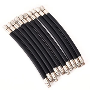 Flexible Rubber Tyre Valve Extension 160mm Twin Wheel Lorry Van Bus.QU - Picture 1 of 10