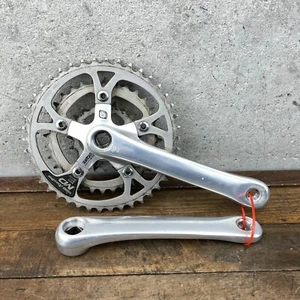 VIntage Suntour XC Pro MD Crank Set 175 mm Grease Guard Micro Drive Triple - Picture 1 of 15