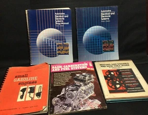 5 Automotive Books Engines Electrical Systems Shop Manual Carburetion - Picture 1 of 6