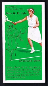 PLAYER - TENNIS - #18 MISS N M LYLE - Picture 1 of 2