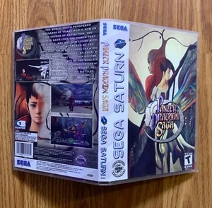 4 Disc Replacement Case Only - Panzer Dragoon Saga - Sega Saturn - Picture 1 of 2
