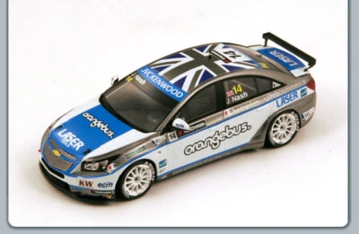 MODELLINO AUTO STATICO SPARK CHEVROLET CRUZE 1.6T #14 WTCC 2013 JAMES NASH 1:43 - Immagine 1 di 4