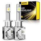 Auxito H1 6000K White Led Headlight Bulb High Beam Coversion 12V Replace Halogen