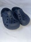 Crocs Boys Iconic Comfort Dark Blue Size C10 Guc