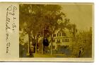 Author Of Quillcote On Saco House-Hollis-Maine-Rppc-Vintage Real Photo Postcard