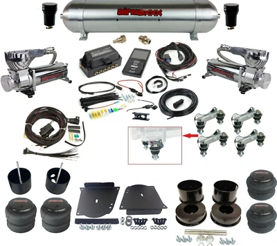 Air Lift 3P 27685 Air Ride Kit w/Chrm 580 Compressors Fits 1964–72 Chevy A-Body - Image 1 of 4