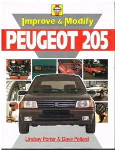 TUNING MODIFYING & IMPROVING PEUGEOT 205 (INCL GTI) 1983-92 FOR ROAD & RACE BOOK - Picture 1 of 1