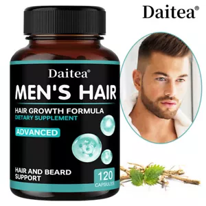 Cápsulas capilares para hombre - Equilibra cuero cabelludo, folículos pilosos y cabello para un cabello más saludable. - Imagen 1 de 15
