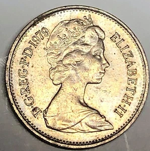 # C1265    GREAT BRITAIN     COIN,     FIVE  PENCE  1979 - Picture 1 of 2