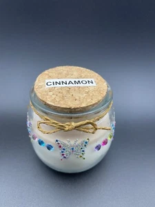 Cinnamon Scented Durable Candle 6 Oz Glass - Picture 1 of 3