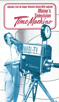 Maine's Television Time Machine (VHS, 1989) Rare OOP HtF. FREE SHIPPING USA - Image 1 of 4