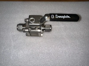 Swagelok SS-63ES8 SS 316 Ball Valve 2500 Psig. New! 1/2” Compression - Picture 1 of 5
