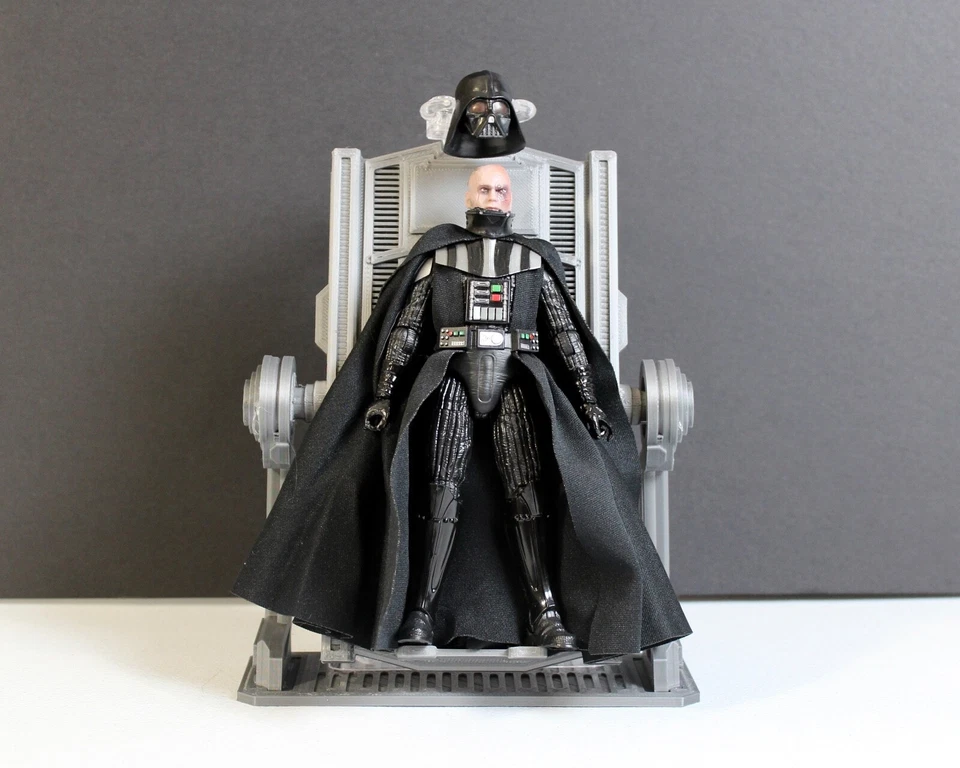Expositor diorama de mesa de operaciones Darth Vader para Star Wars The Black Series Foto 1 de 4