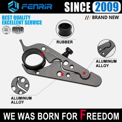 Aluminum Motorcycle Throttle Lock Cruise Control Clamp Assist Cramp for Suzuki - Image 1 of 4